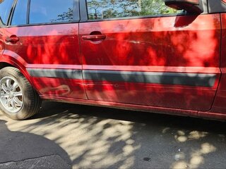 2008 Ford Fusion I Рестайлинг, красный, 400000 рублей, вид 5