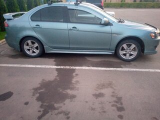 2010 Mitsubishi Lancer X, зелёный, 950000 рублей, вид 4