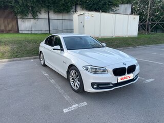 2016 BMW 5 серии 520d VI (F10/F11/F07) Рестайлинг, белый, 2500000 рублей, вид 2
