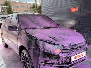 2022 Lada (ВАЗ) Granta Euro-2 I Рестайлинг, чёрный, 900000 рублей, вид 1