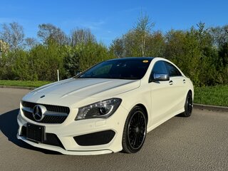 2015 Mercedes-Benz CLA 180 I (C117, X117), белый, 1450000 рублей, вид 1