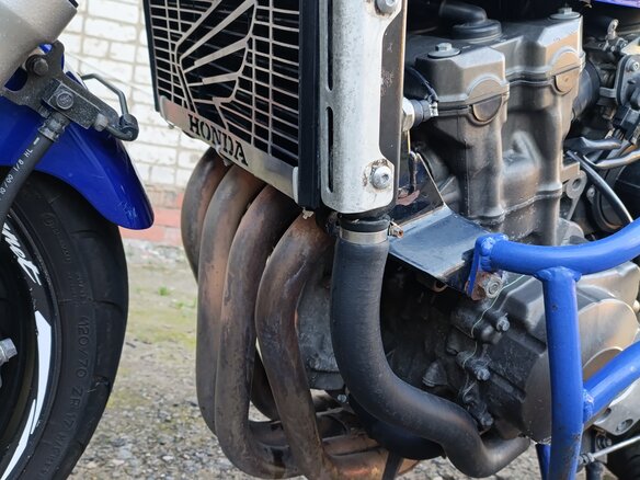 2001 Honda CB 600F Hornet, синий, 299999 рублей - вид 12