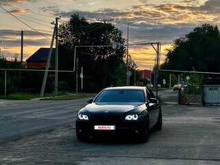 2009 BMW 7 серии 730d V (F01/F02/F04), чёрный, 2200000 рублей, вид 2