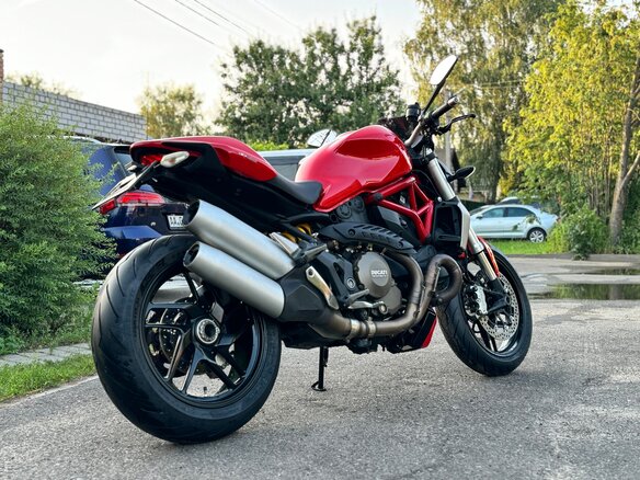 2015 Ducati Monster 1200, красный, 760000 рублей - вид 10