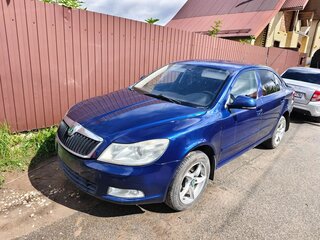 2008 Skoda Octavia II (A5) Рестайлинг, синий, 555000 рублей, вид 1