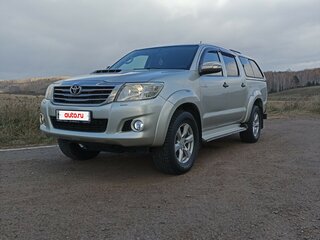2012 Toyota Hilux VII Рестайлинг, серебристый, 2150000 рублей, вид 1