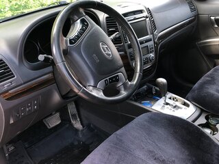 2011 Hyundai Santa Fe II Рестайлинг, чёрный, 1230000 рублей, вид 4
