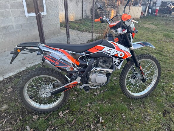2023 Kayo T2 250 MX, оранжевый, 185000 рублей