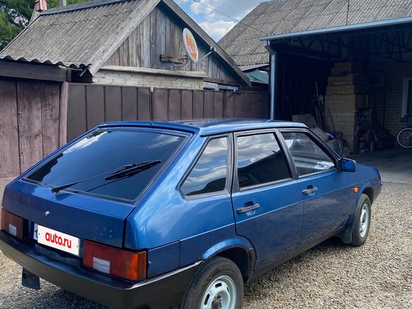 1996 Lada (ВАЗ) 2109, синий, 225000 рублей - вид 3