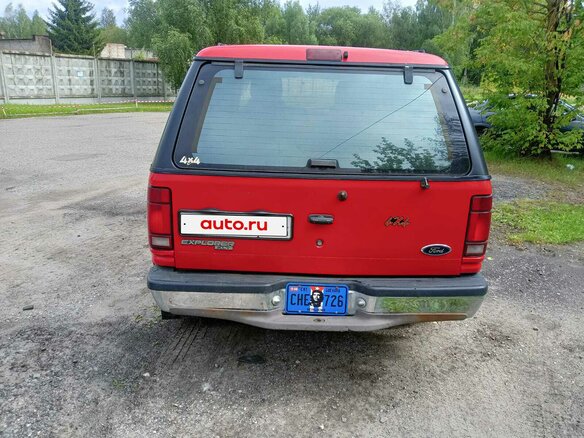 1991 Ford Explorer I, красный, 250000 рублей - вид 3