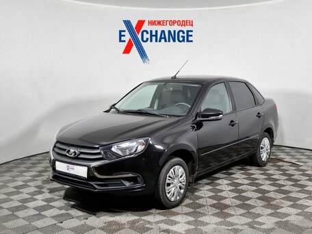 2022 Lada (ВАЗ) Granta I Рестайлинг, чёрный, 650000 рублей, вид 1