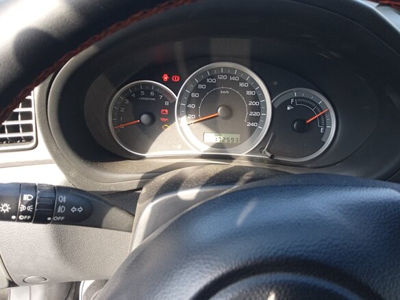2008 Subaru Impreza III, чёрный, 580000 рублей - вид 5