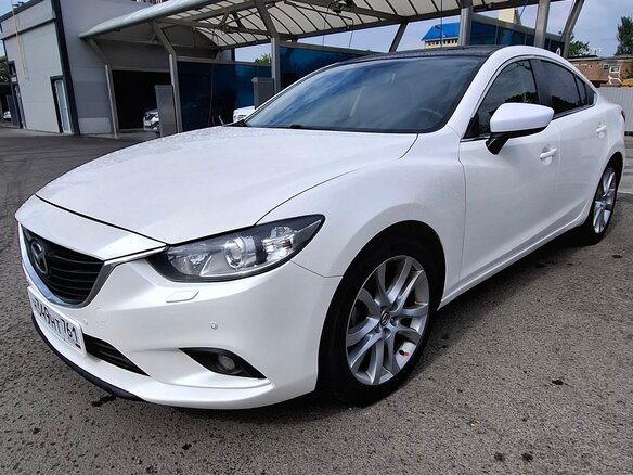 2014 Mazda 6 III (GJ), белый, 1800000 рублей - вид 1