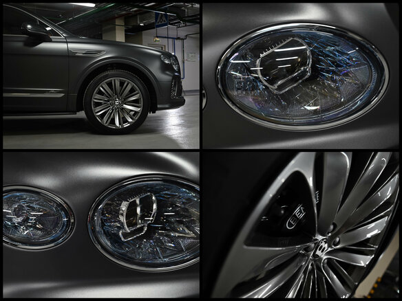 2021 Bentley Bentayga Speed I Рестайлинг, серый - вид 8