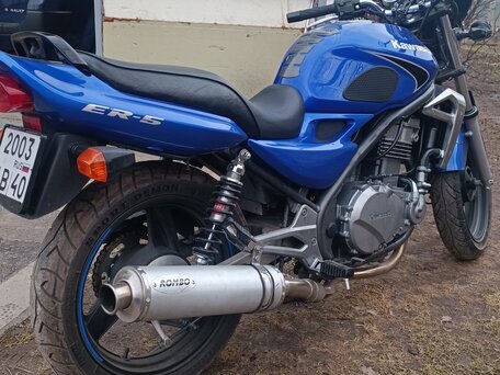 2008 Kawasaki ER-5, синий, 290000 рублей, вид 4