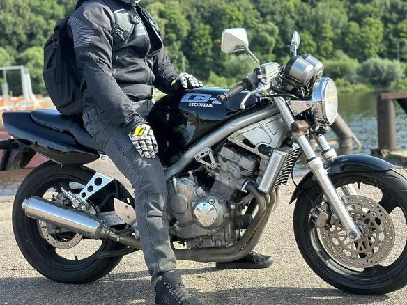1990 Honda CB-1, чёрный, 280000 рублей - вид 7
