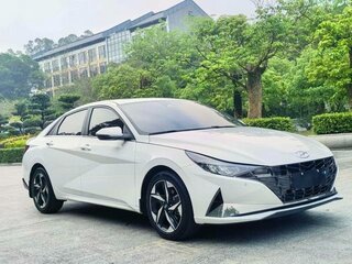 2022 Hyundai Elantra VII (CN7), белый, 1530000 рублей, вид 3