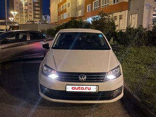 2019 Volkswagen Polo V Рестайлинг, белый, 750000 рублей, вид 1