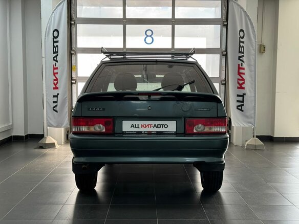 2007 Lada (ВАЗ) 2114, зелёный - вид 4