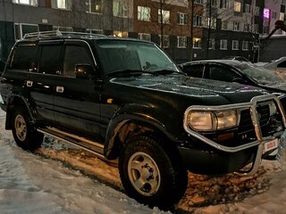 1997 Toyota Land Cruiser 80 Series Рестайлинг, чёрный, 2550000 рублей, вид 2