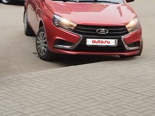 2021 Lada (ВАЗ) Vesta I, красный, 990000 рублей, вид 4