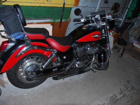2000 Honda VT 750, чёрный, 450000 рублей, вид 3