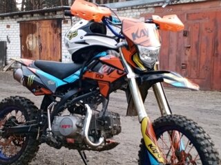 2021 Kayo Evolution YX125EM, оранжевый, 85000 рублей, вид 2