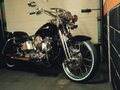 2001 Harley-Davidson Springer Softail, чёрный - вид 4