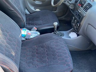 2005 Hyundai Accent ТагАЗ II, чёрный, 350000 рублей, вид 5