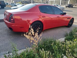 2005 Maserati Quattroporte AMT V, красный, 1200000 рублей, вид 2
