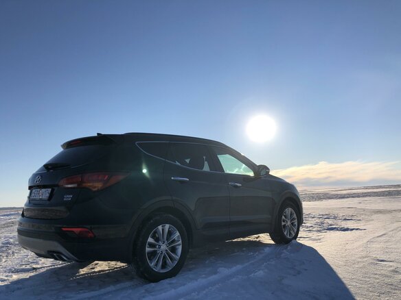 2017 Hyundai Santa Fe III Рестайлинг, чёрный - вид 20