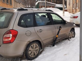 2019 Lada (ВАЗ) Granta I Рестайлинг, серебристый, 600000 рублей, вид 3