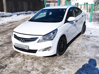 2014 Hyundai Solaris I, белый, 1090000 рублей, вид 2