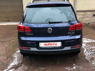 2015 Volkswagen Tiguan I Рестайлинг, синий, 1200000 рублей, вид 4