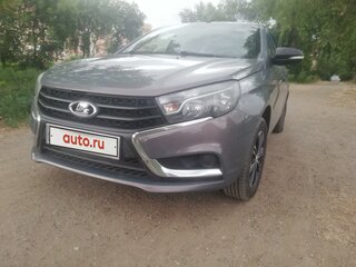 2016 Lada (ВАЗ) Vesta I, голубой, 875000 рублей, вид 2
