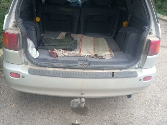 1996 Toyota Ipsum I (M10), серебристый, 400000 рублей - вид 5