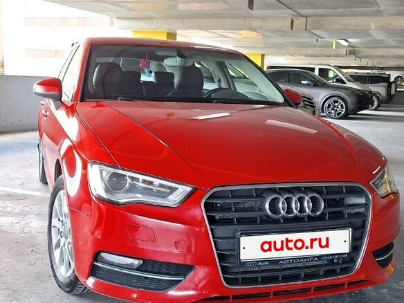 2013 Audi A3 III (8V), красный, 1490000 рублей - вид 2