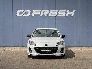 2013 Mazda 3 II (BL) Рестайлинг, белый, 1040000 рублей, вид 3