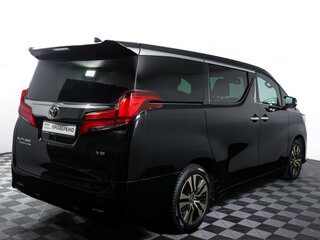 2021 Toyota Alphard III Рестайлинг, чёрный, 5830000 рублей, вид 5