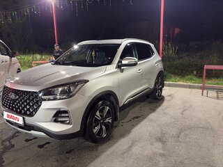 2024 Chery Tiggo 4 Pro I Рестайлинг, серебристый, 1850000 рублей, вид 1