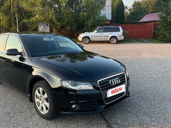 2009 Audi A4 IV (B8), чёрный, 1250000 рублей - вид 2
