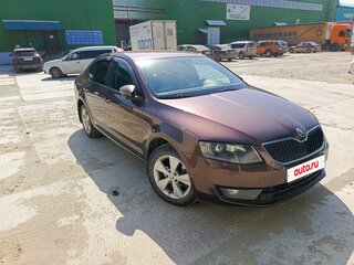 2013 Skoda Octavia III (A7), коричневый, 959000 рублей, вид 2