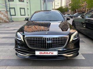 2019 Mercedes-Benz Maybach S-Класс 450 I (X222) Рестайлинг, чёрный, 9500000 рублей, вид 1