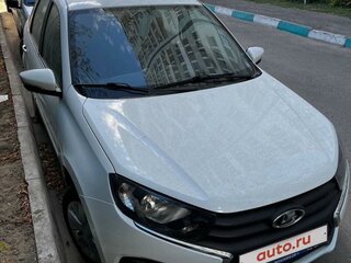 2021 Lada (ВАЗ) Granta I Рестайлинг, белый, 1200000 рублей, вид 3