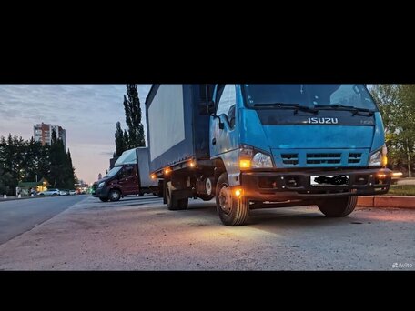 2008 Isuzu Elf (N-series), синий, 1000000 рублей, вид 1