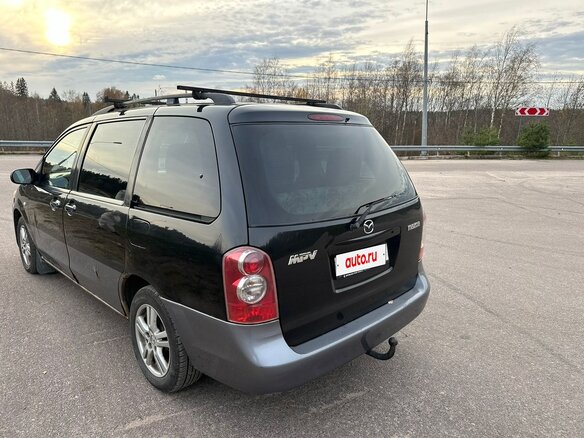 2004 Mazda MPV II (LW) Рестайлинг, чёрный, 120000 рублей - вид 13