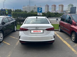 2021 Hyundai Solaris II Рестайлинг, белый, 1250000 рублей, вид 5