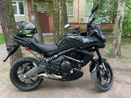 2014 Kawasaki Versys 650, чёрный, 500000 рублей, вид 1