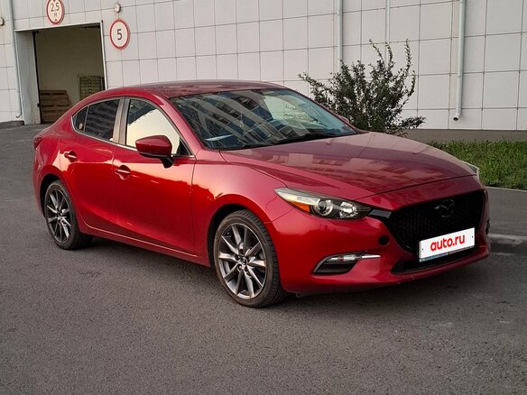 2017 Mazda 3 III (BM) Рестайлинг, красный, 1500000 рублей - вид 1