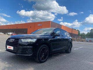 2018 Audi Q7 II (4M), чёрный, 3801070 рублей, вид 1